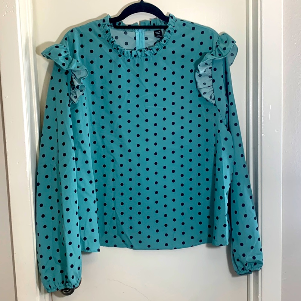 Shein Polka Dot Blouse